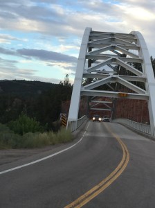 Cart Creek Bridge, built in 1962 in Dagget County, Utah